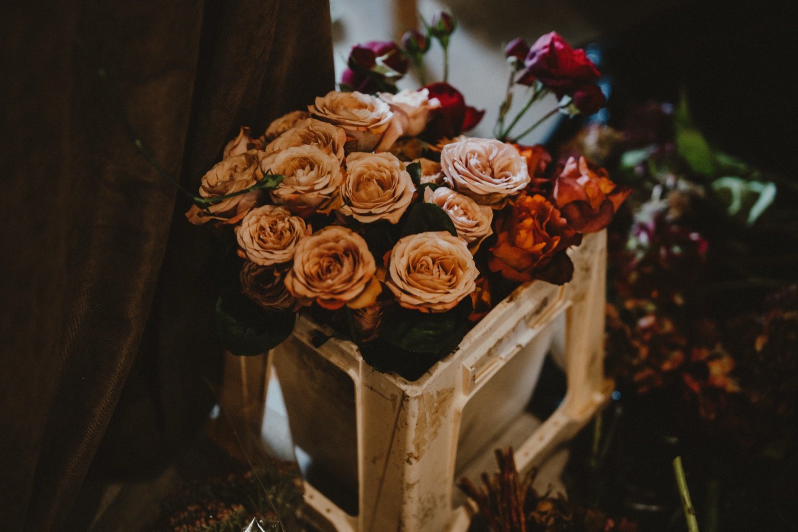 Dekoracja florystyczna - róże